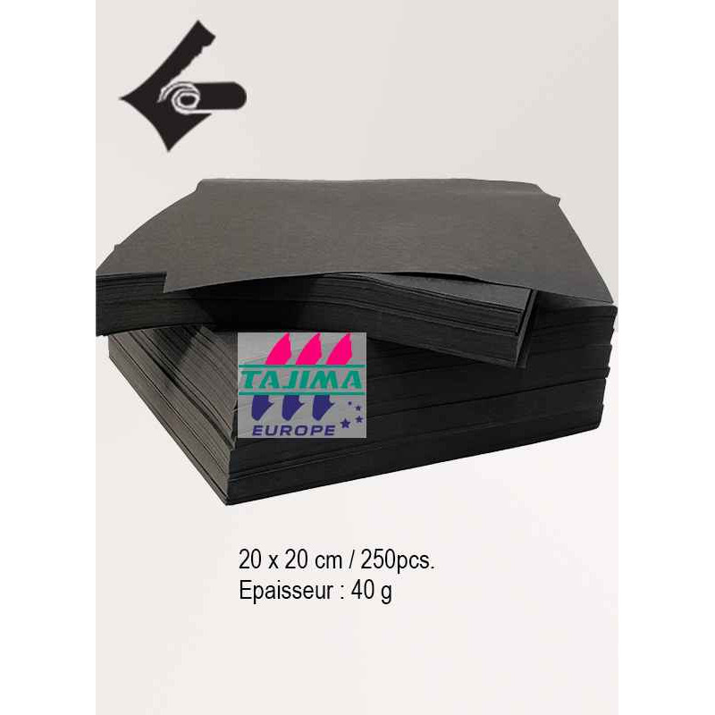 SQUARE 40g 20x20cm 250 pièces